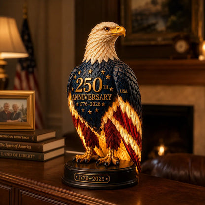 🗽USA 250th Anniversary Patriotic Eagle Light