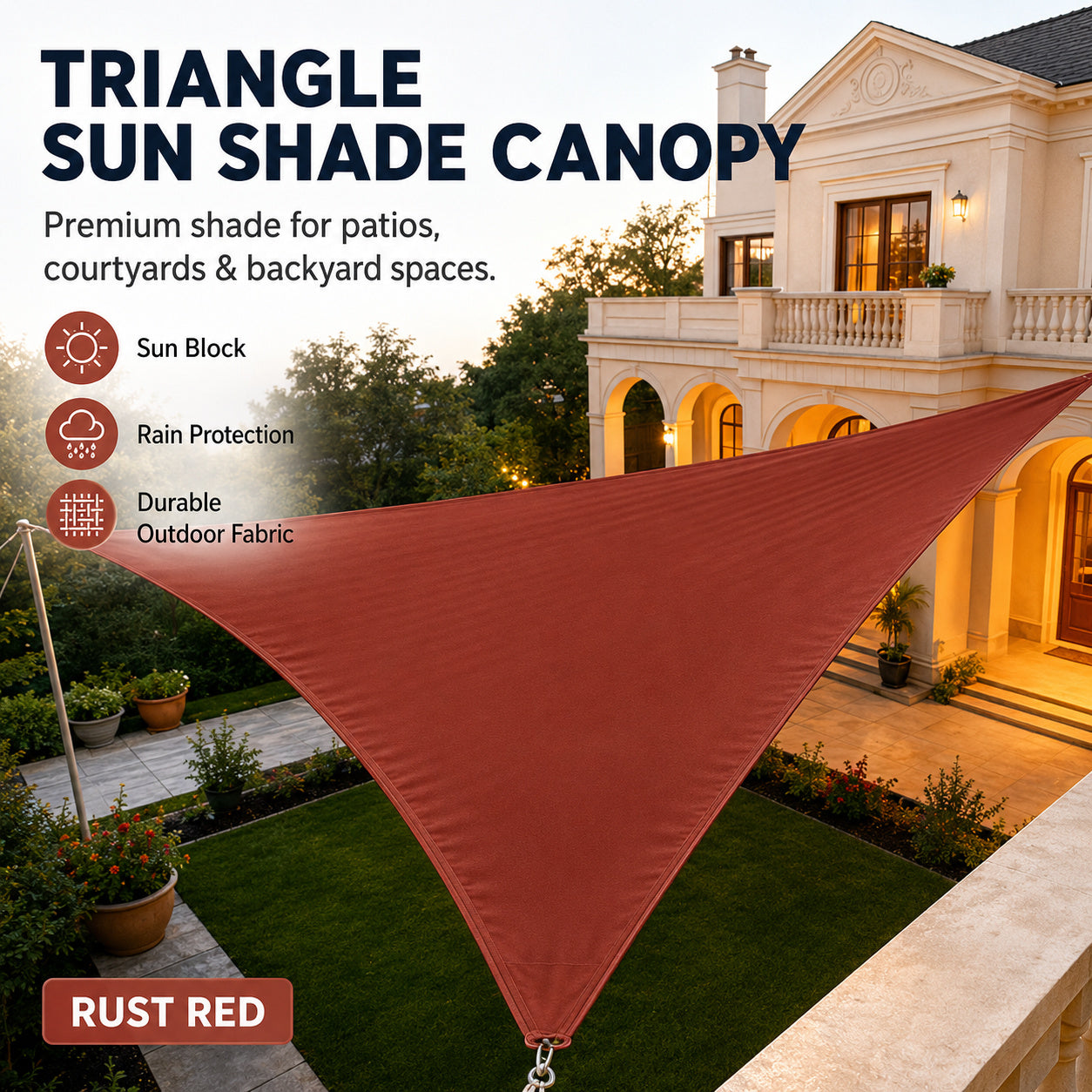 🔥49% OFF - Triangle Sun Shade Canopy