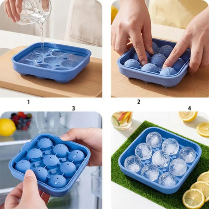 ❄️Fußball-Eiskugelform-Set