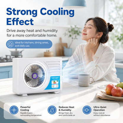 Air Conditioner Outdoor Unit Magnetic Levitation Quiet Desktop Fan