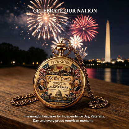 250th Anniversary of the U.S. Constitution Pocket Watch
