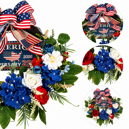 250th Anniversary Patriotic Wreath