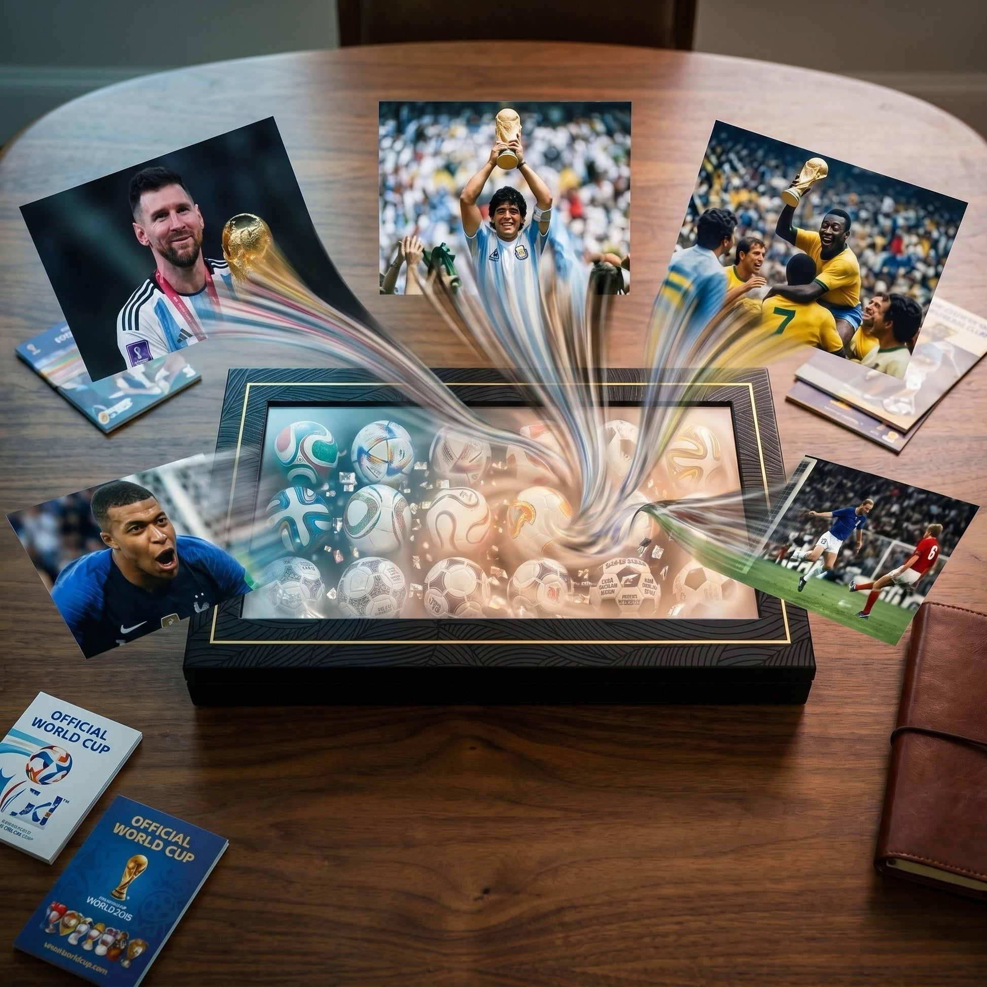 🔥🔥🔥2026 World Cup Sale – 🏆 Handcrafted Mini Soccer Ball Collection (1970–2026)