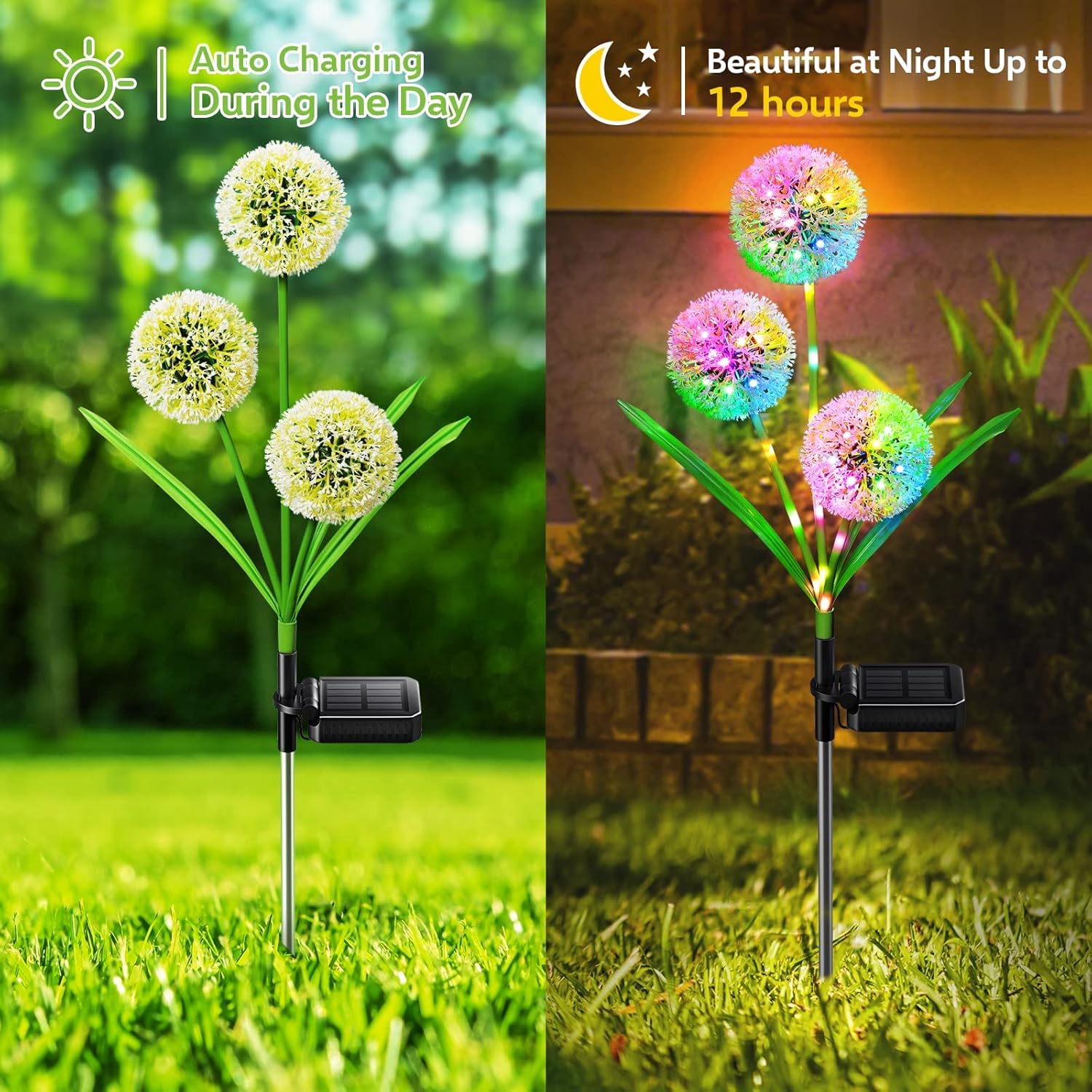 Solar Lights Outdoor Garden Decor