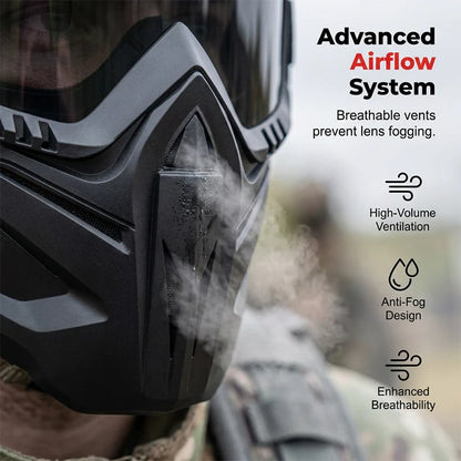 2026 Upgraded Detachable Full Face Anti-Fog Grass Cutting Goggles