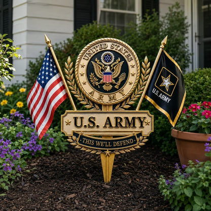🏆Last Day Promo: 49% OFF 🎖️-US Marine Corps Semper Fidelis Tribute Garden Stake - ✈️Buy 2 Free Shipping Today!