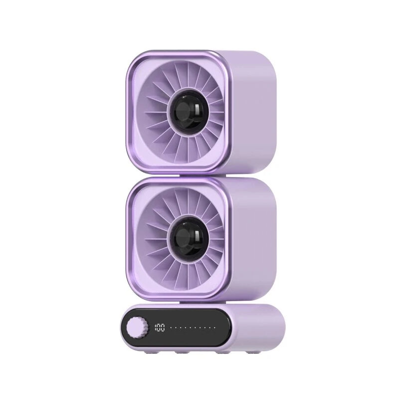 Zekear™ 360° Smart Desk Fan – Powerful Cooling in a Compact Design