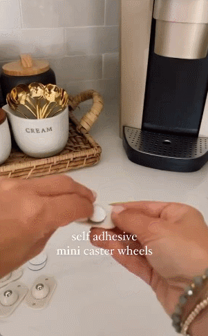 Self Adhesive Mini Caster Wheels