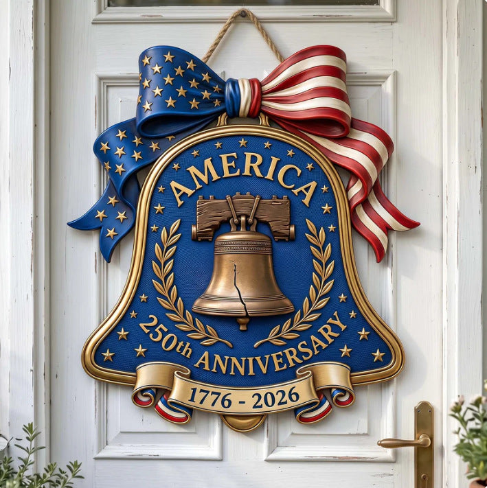 250th Anniversary Wooden Door Hanger Collection