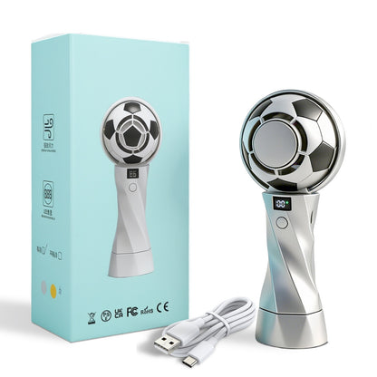 Soccer Ball Portable Fan – Stay Cool Anywhere ⚽