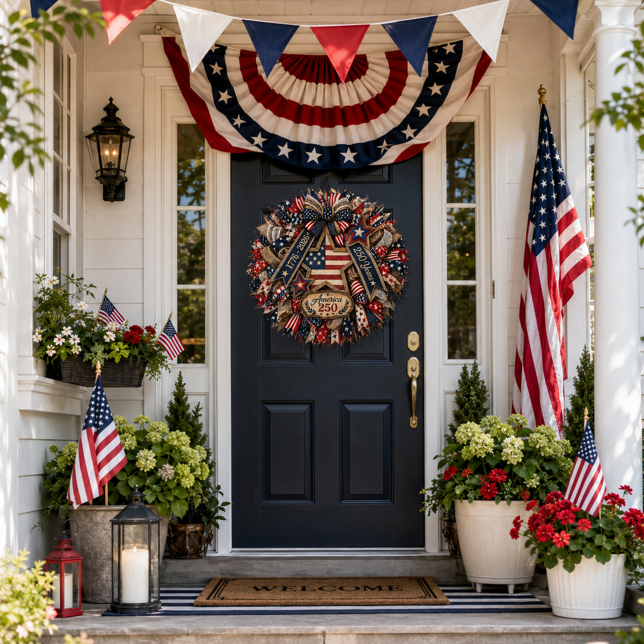 250th Anniversary Wooden Door Hanger Collection