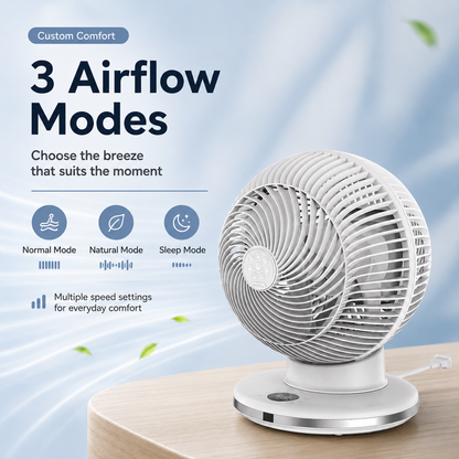 Quiet Air Circulation Fan for Better Room Comfort 🌬️