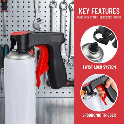 Portable Assisted Spray Painting Handle Tool