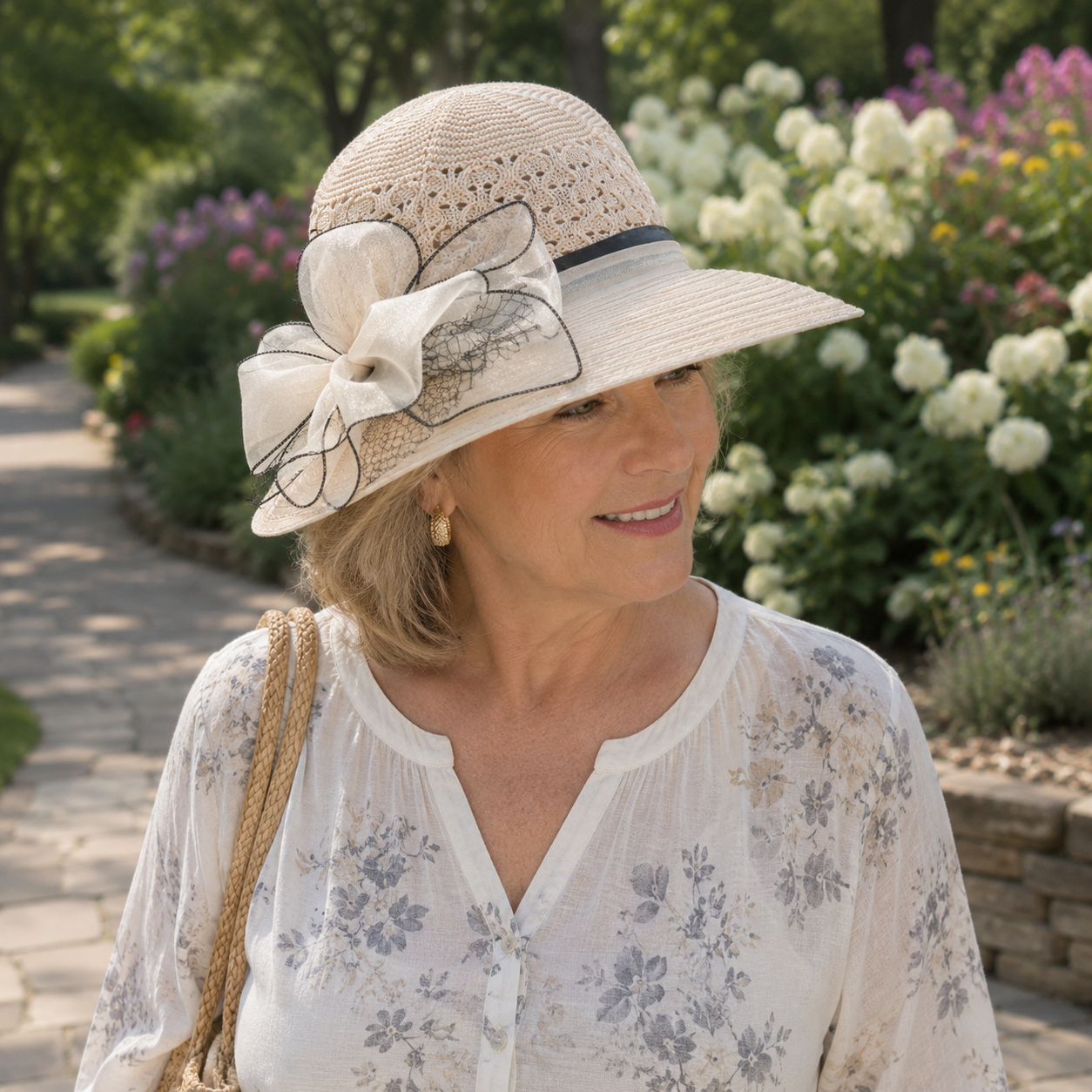 Women’s Summer Wide-Brim Sun Hat 👒