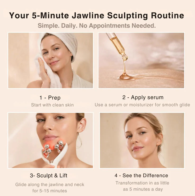 RF EMS Facial Sculpting Massager